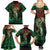 New Zealand ANZAC Day Family Matching Summer Maxi Dress and Hawaiian Shirt Aotearoa Hei Tiki