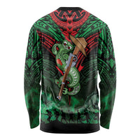 New Zealand ANZAC Day Long Sleeve Shirt Aotearoa Hei Tiki