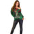 New Zealand ANZAC Day Off Shoulder Sweater Aotearoa Hei Tiki