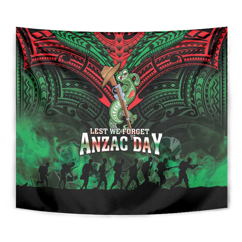 New Zealand ANZAC Day Tapestry Aotearoa Hei Tiki
