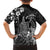 Hawaii King Kamehameha Day Family Matching Tank Maxi Dress and Hawaiian Shirt Polynesian Pattern Mix Hibiscus Black