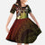 Hawaii King Kamehameha Day Family Matching Mermaid Dress and Hawaiian Shirt Polynesian Pattern Mix Hibiscus Reggae