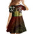 Hawaii King Kamehameha Day Family Matching Mermaid Dress and Hawaiian Shirt Polynesian Pattern Mix Hibiscus Reggae