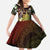 Hawaii King Kamehameha Day Family Matching Off Shoulder Maxi Dress and Hawaiian Shirt Polynesian Pattern Mix Hibiscus Reggae