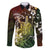 Hawaii King Kamehameha Day Family Matching Short Sleeve Bodycon Dress and Hawaiian Shirt Polynesian Pattern Mix Hibiscus Reggae