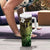 Hawaii King Kamehameha Day Tumbler With Handle Polynesian Pattern Mix Hibiscus Reggae
