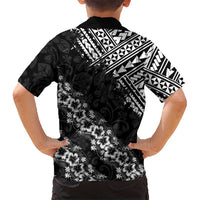 Hawaii Papakolea Born And Raised Family Matching Mermaid Dress and Hawaiian Shirt Hawaiian Tribal Pattern
