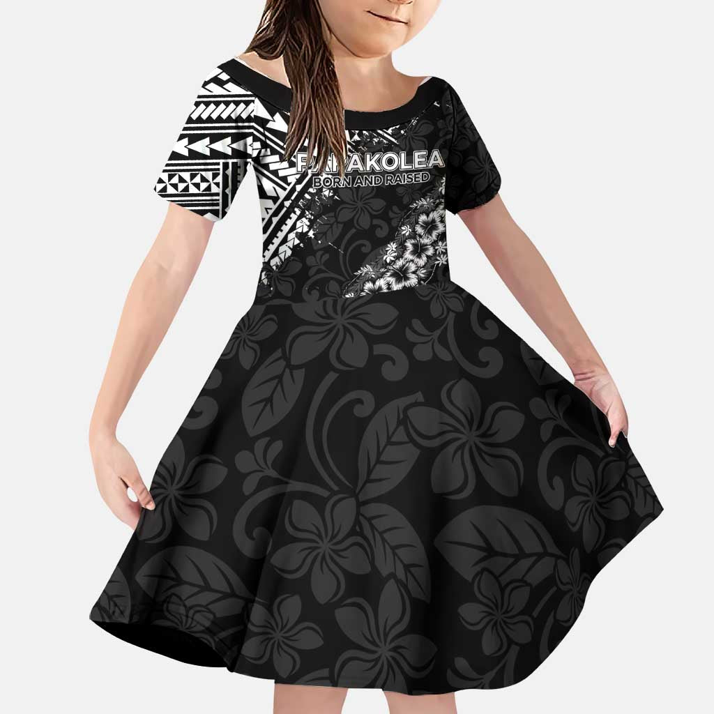 Hawaii Papakolea Born And Raised Family Matching Tank Maxi Dress and Hawaiian Shirt Hawaiian Tribal Pattern