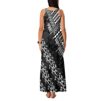 Hawaii Papakolea Born And Raised Family Matching Tank Maxi Dress and Hawaiian Shirt Hawaiian Tribal Pattern