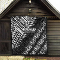 Hawaii Papakolea Born And Raised Quilt Hawaiian Tribal Pattern LT05 - Polynesian Pride