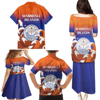Marshall Islands Fishermen's Day Family Matching Puletasi and Hawaiian Shirt It's Fishing Time