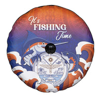 Marshall Islands Fishermen's Day Spare Tire Cover It's Fishing Time LT05 - Polynesian Pride