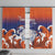Marshall Islands Fishermen's Day Window Curtain It's Fishing Time