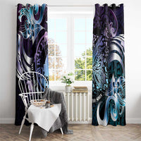 Polynesia Suicide Prevention Awareness Window Curtain No Story Should End Too Soon