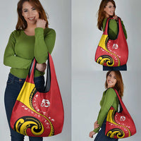 Papua New Guinea 50th Independence Anniversary Grocery Bag Special Style Red Version - Polynesian Pride