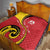 Papua New Guinea 50th Independence Anniversary Quilt Special Style Red Version - Polynesian Pride