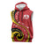 Papua New Guinea 50th Independence Anniversary Sleeveless Hoodie Special Style Red Version - Polynesian Pride