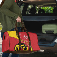 Papua New Guinea 50th Independence Anniversary Travel Bag Special Style Red Version - Polynesian Pride