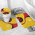 Papua New Guinea 50th Independence Anniversary Bathroom Set Special Style Yellow Version - Polynesian Pride