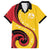 Papua New Guinea 50th Independence Anniversary Family Matching Summer Maxi Dress and Hawaiian Shirt Special Style Yellow Version - Polynesian Pride