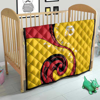 Papua New Guinea 50th Independence Anniversary Quilt Special Style Yellow Version - Polynesian Pride