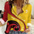 Papua New Guinea 50th Independence Anniversary Women Casual Shirt Special Style Yellow Version - Polynesian Pride