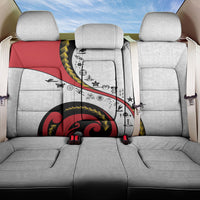 Papua New Guinea Independence Back Car Seat Cover Special Style White Version LT05 One Size White - Polynesian Pride