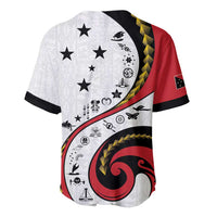 Papua New Guinea 50th Independence Anniversary Baseball Jersey Special Style White Version - Polynesian Pride