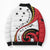 Papua New Guinea 50th Independence Anniversary Bomber Puffer Jacket Special Style White Version - Polynesian Pride