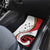 Papua New Guinea 50th Independence Anniversary Car Mats Special Style White Version - Polynesian Pride