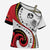 Papua New Guinea 50th Independence Anniversary Cross Shoulder Shirt Special Style White Version - Polynesian Pride