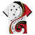 Papua New Guinea 50th Independence Anniversary Family Matching Off The Shoulder Long Sleeve Dress and Hawaiian Shirt Special Style White Version - Polynesian Pride