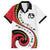 Papua New Guinea 50th Independence Anniversary Family Matching Summer Maxi Dress and Hawaiian Shirt Special Style White Version - Polynesian Pride
