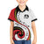 Papua New Guinea 50th Independence Anniversary Family Matching Summer Maxi Dress and Hawaiian Shirt Special Style White Version - Polynesian Pride