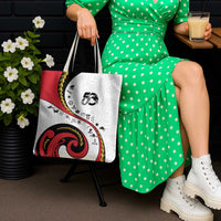 Papua New Guinea 50th Independence Anniversary Tote Bag Special Style White Version - Polynesian Pride