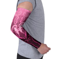 Aotearoa Breast Cancer Arm Sleeves Maori Tribal Pattern