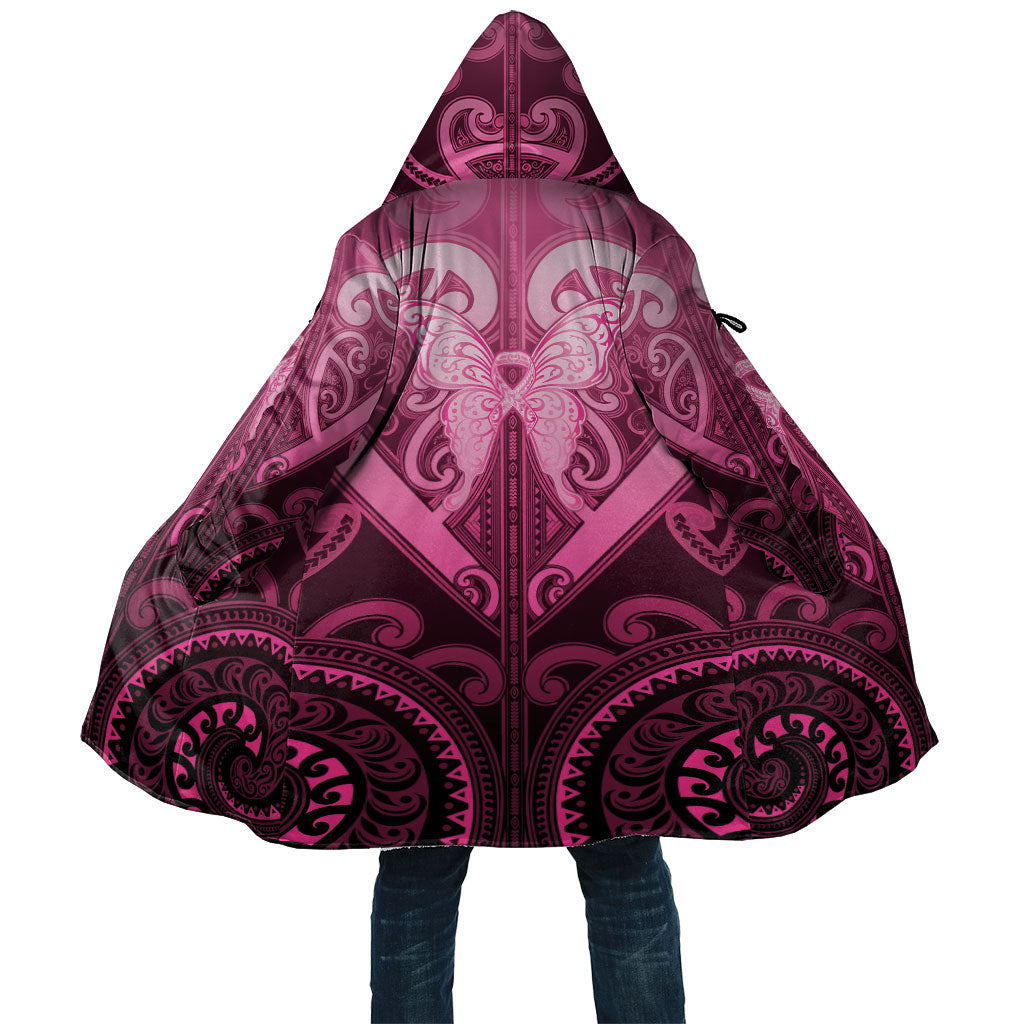 Aotearoa Breast Cancer Cloak Maori Tribal Pattern