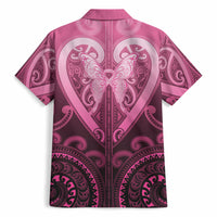Aotearoa Breast Cancer Hawaiian Shirt Maori Tribal Pattern