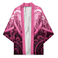 Aotearoa Breast Cancer Kimono Maori Tribal Pattern