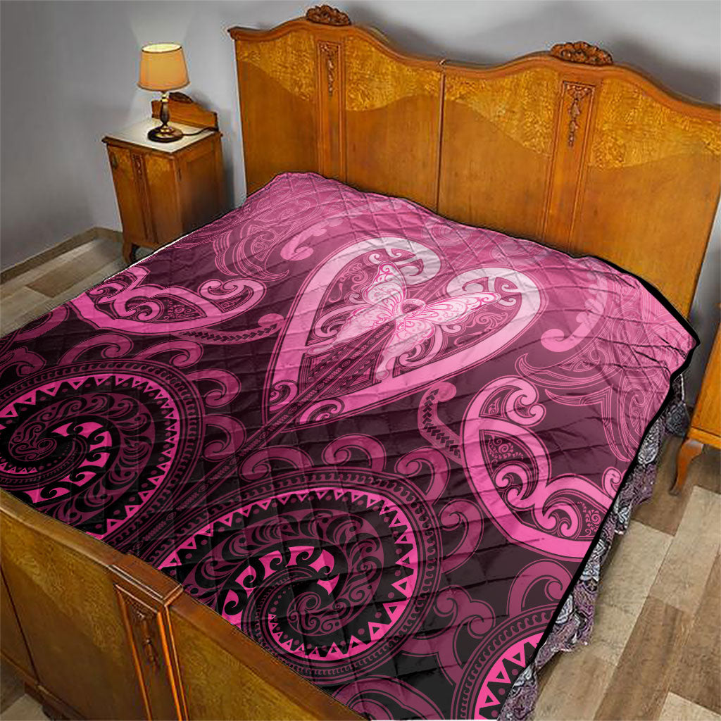 Aotearoa Breast Cancer Quilt Maori Tribal Pattern