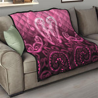 Aotearoa Breast Cancer Quilt Maori Tribal Pattern