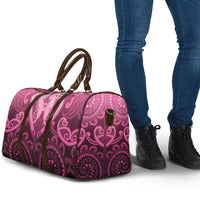Aotearoa Breast Cancer Travel Bag Maori Tribal Pattern