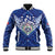 Toa Samoa Rugby Custom Baseball Jacket Samoan Pride With Tribal Pattern - Polynesian Pride