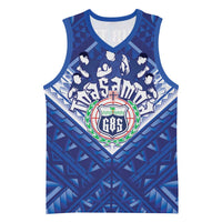 Toa Samoa Rugby Custom Basketball Jersey Samoan Pride With Tribal Pattern - Polynesian Pride