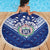 Toa Samoa Rugby Beach Blanket Samoan Pride With Tribal Pattern - Polynesian Pride