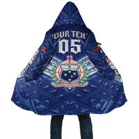 Toa Samoa Rugby Custom Cloak Samoan Pride With Tribal Pattern - Polynesian Pride