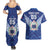 Toa Samoa Rugby Custom Couples Matching Summer Maxi Dress and Hawaiian Shirt Samoan Pride With Tribal Pattern - Polynesian Pride