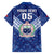 Toa Samoa Rugby Custom Family Matching Off The Shoulder Long Sleeve Dress and Hawaiian Shirt Samoan Pride With Tribal Pattern - Polynesian Pride