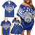 Toa Samoa Rugby Custom Family Matching Off Shoulder Short Dress and Hawaiian Shirt Samoan Pride With Tribal Pattern - Polynesian Pride