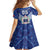 Toa Samoa Rugby Custom Family Matching Short Sleeve Bodycon Dress and Hawaiian Shirt Samoan Pride With Tribal Pattern - Polynesian Pride